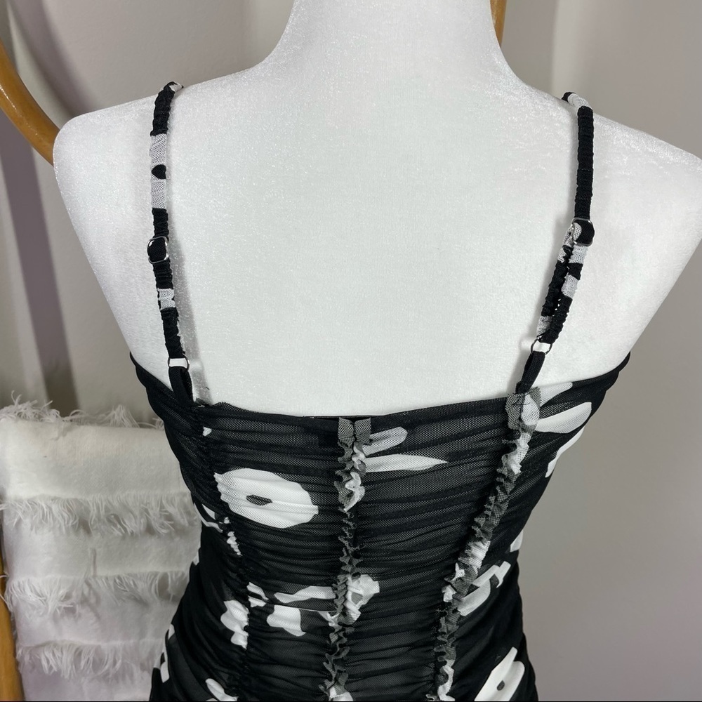 Molly Goddard Black and White Scarlett Dress sz 8 - Picture 10 of 12
